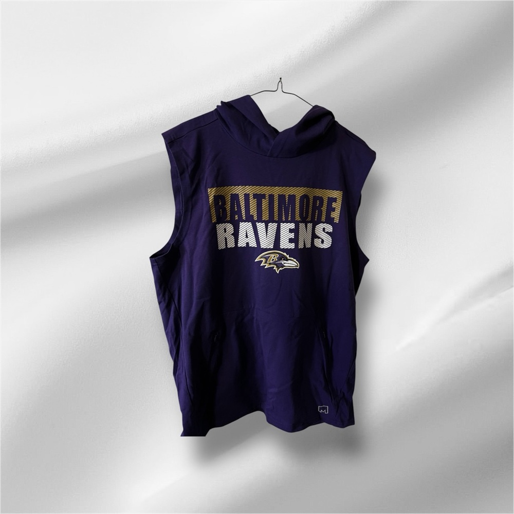 Baltimore Ravens Sleeveless Hoodie